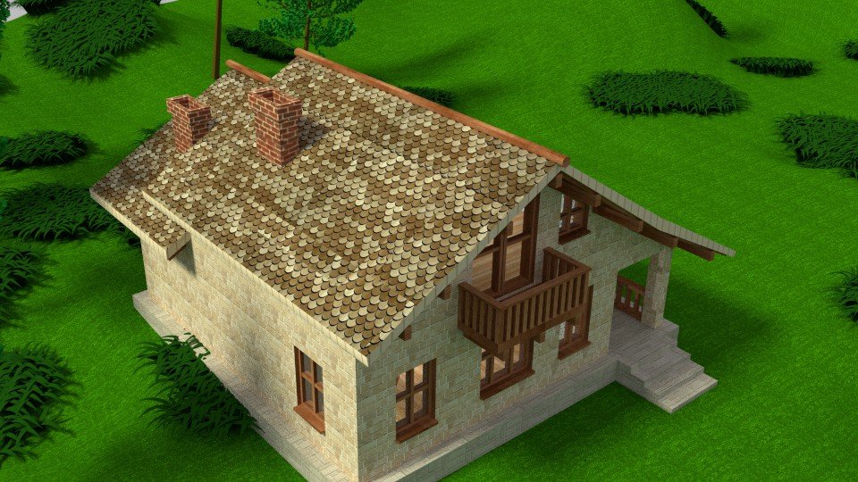 3D House  model
