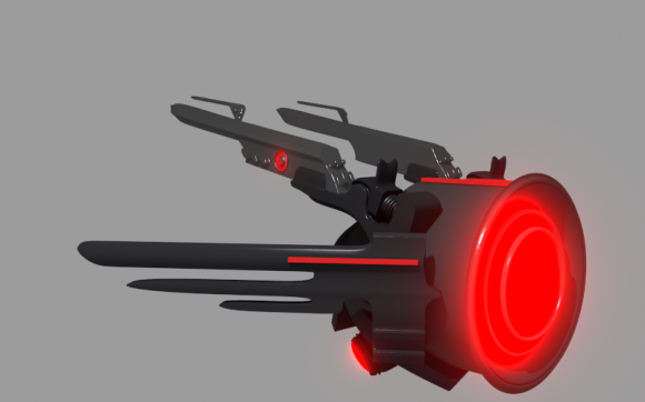 Evil spy drone 3D model