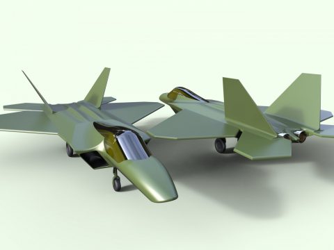 F22 3D model
