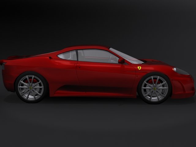 3D Ferrari f430 model