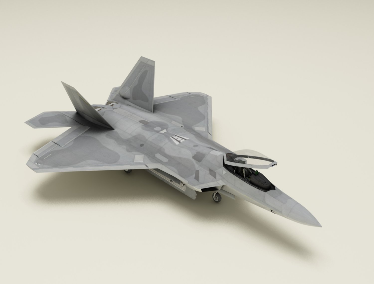 3D Fighter model