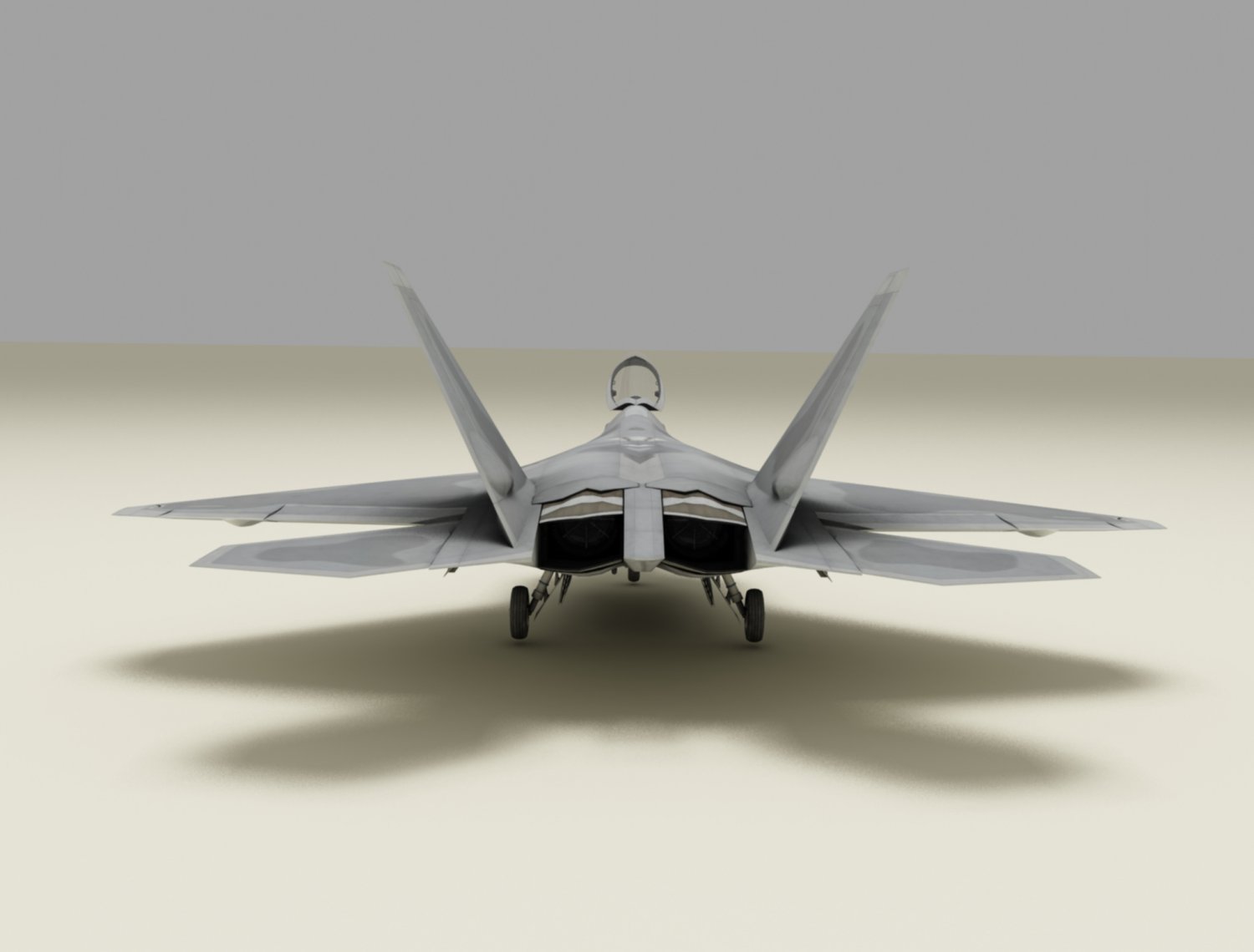 Fighter 3D model