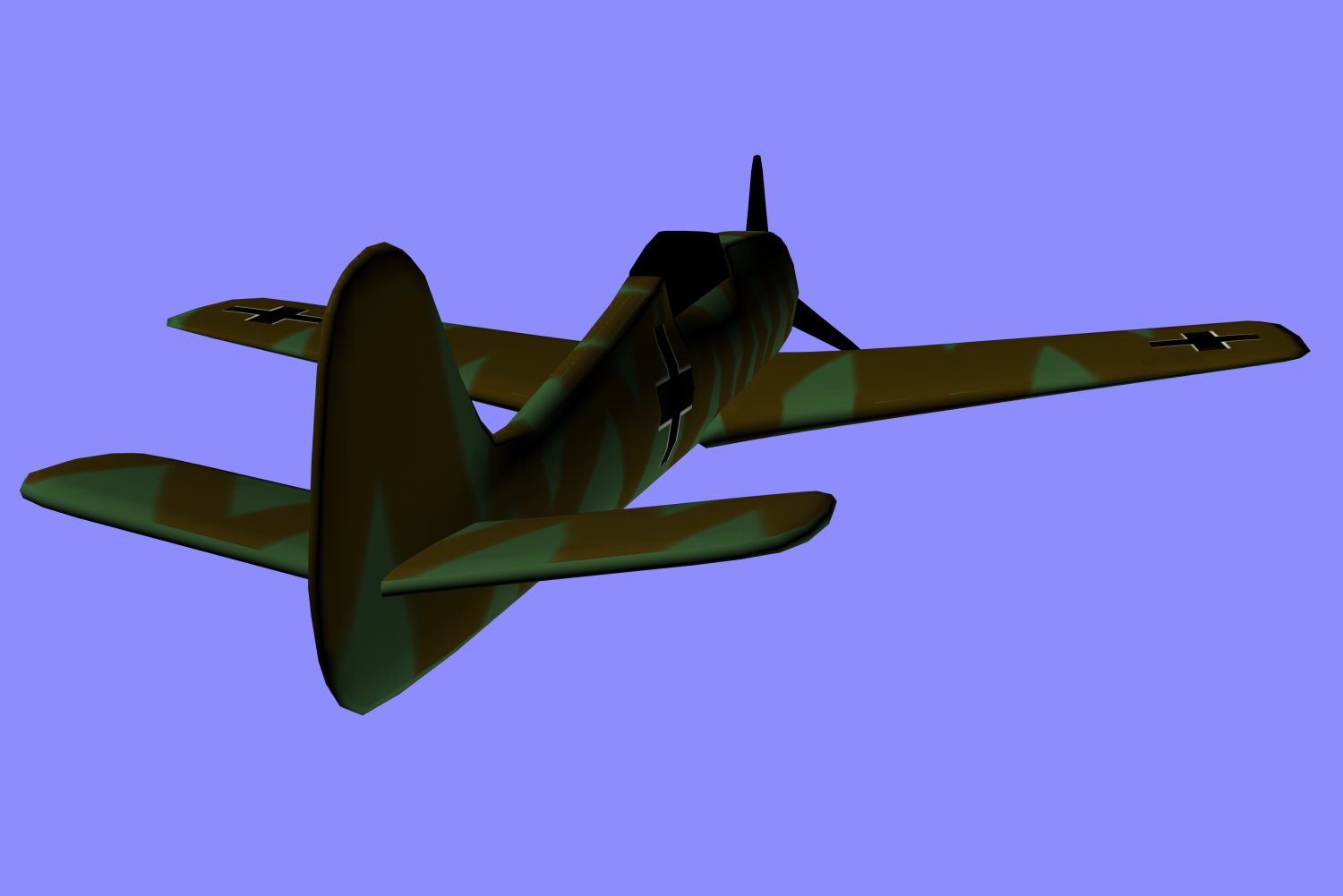 Focke Wulf 190 3D model