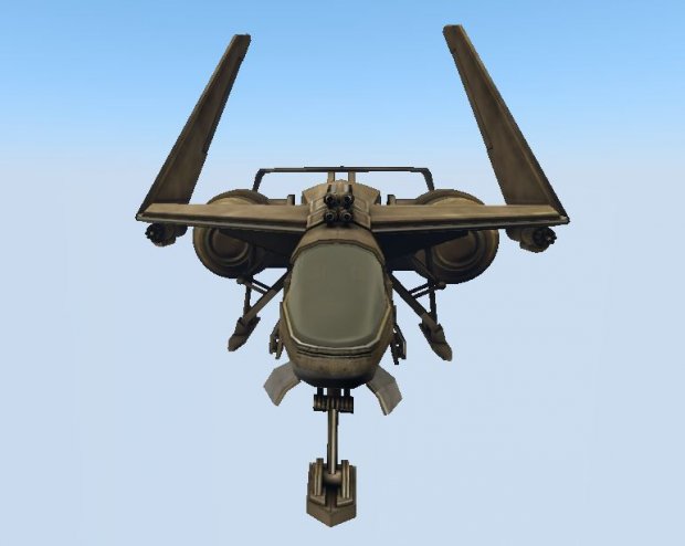 3D Futuristic combat jet  model