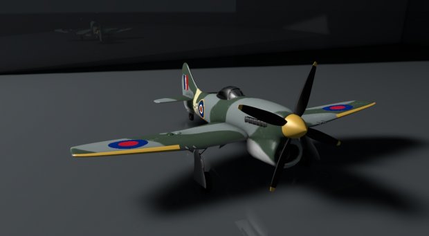 Hawker Tempest Mk.V 3D model