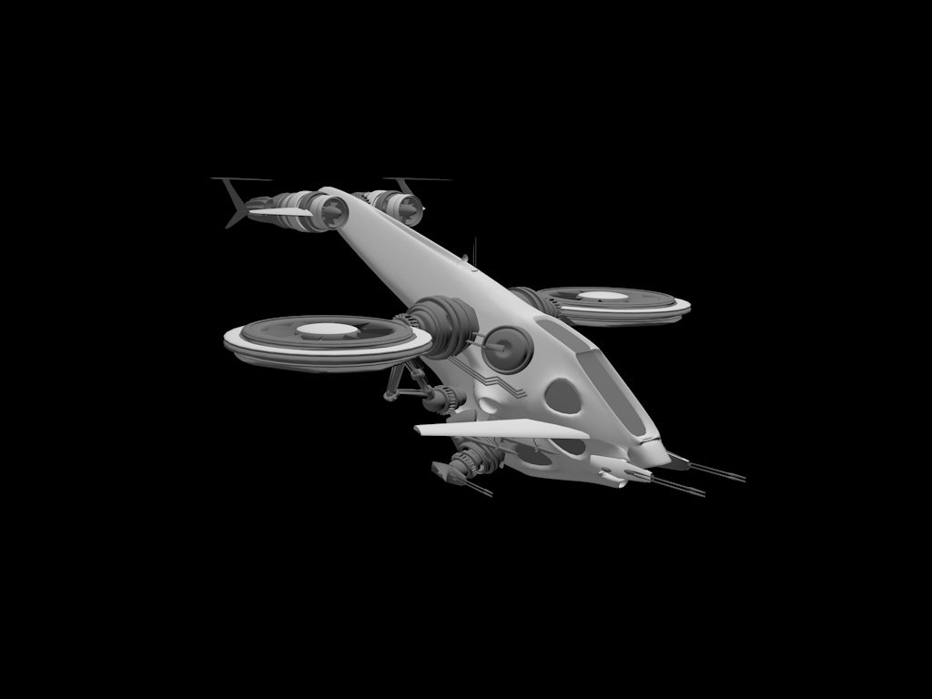 3D Helicopter model