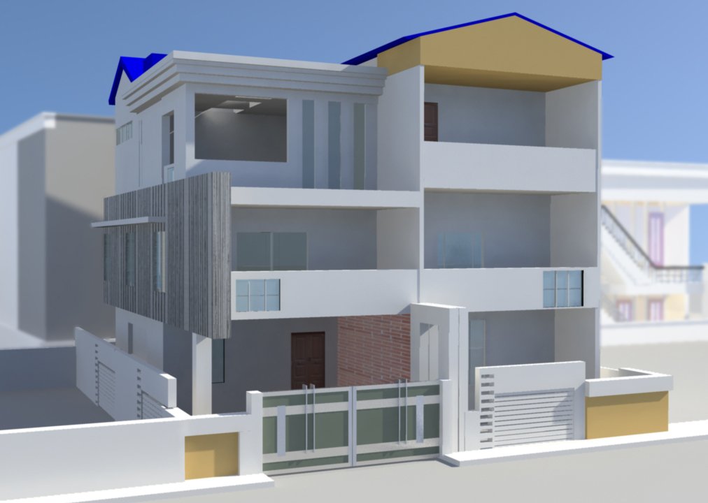 House Exterior 3D model