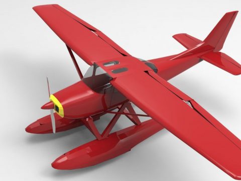 3D Hydroplane model