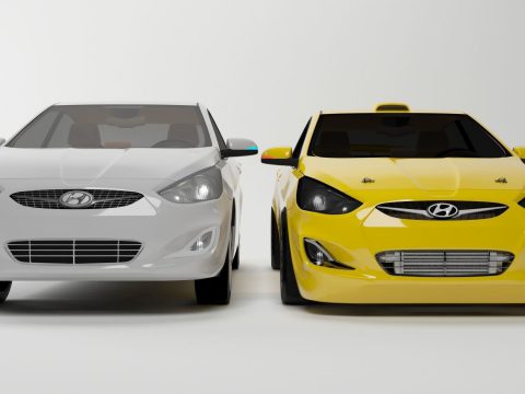Hyundai Accent 3D model
