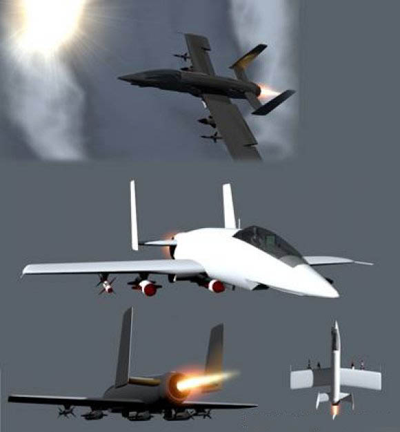 3D Jet  model