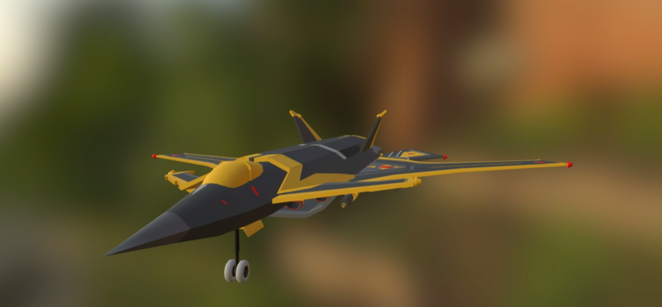 Ks-08 Fighter 3D model