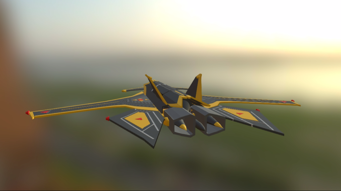 3D Ks-08 Fighter model
