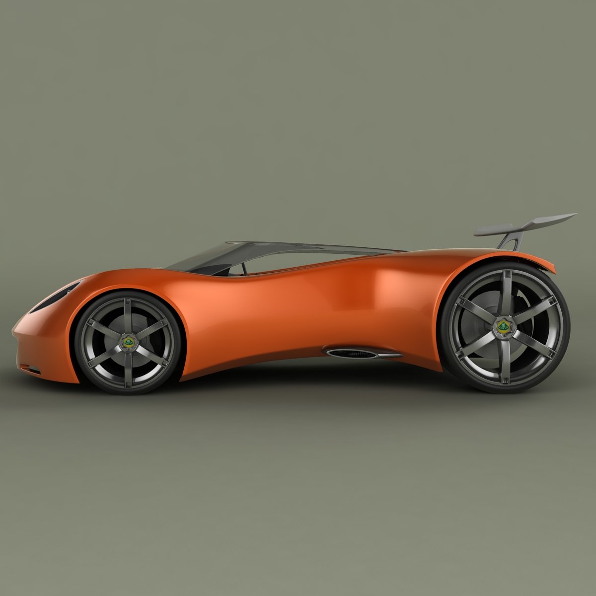 3D Lotus Hot Wheels Concept model