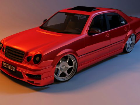Mercedes-Benz E55 Kleemann 3D model