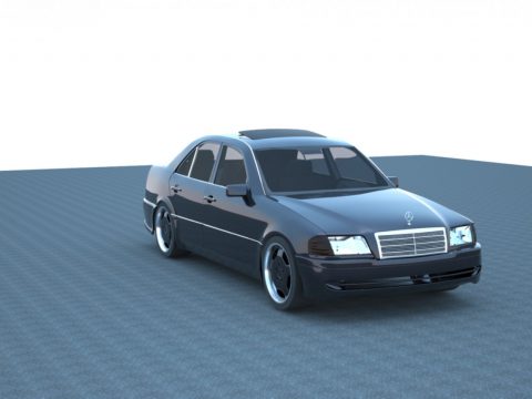Mercedes Benz W202 3D model