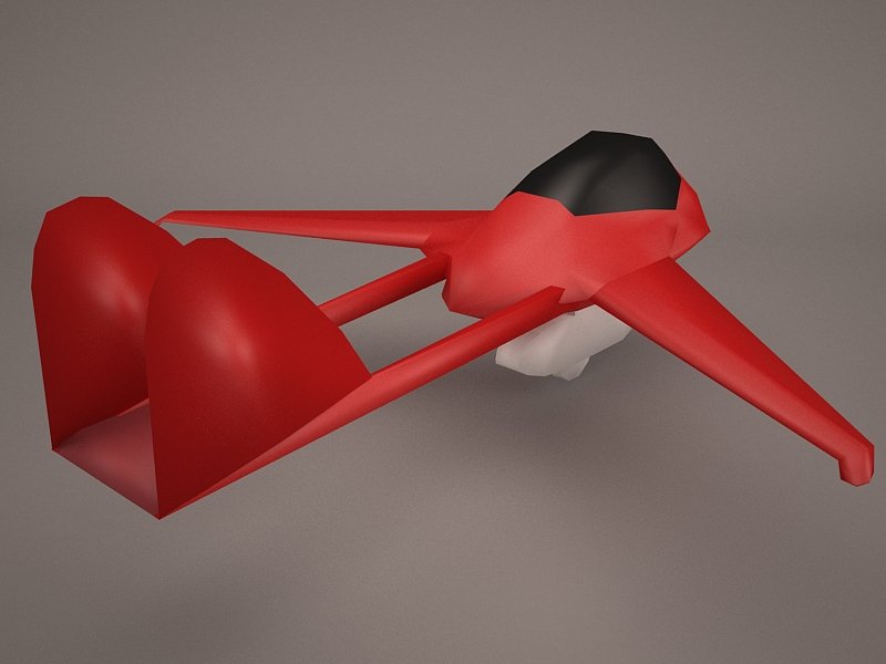3D Military Aircraft  model
