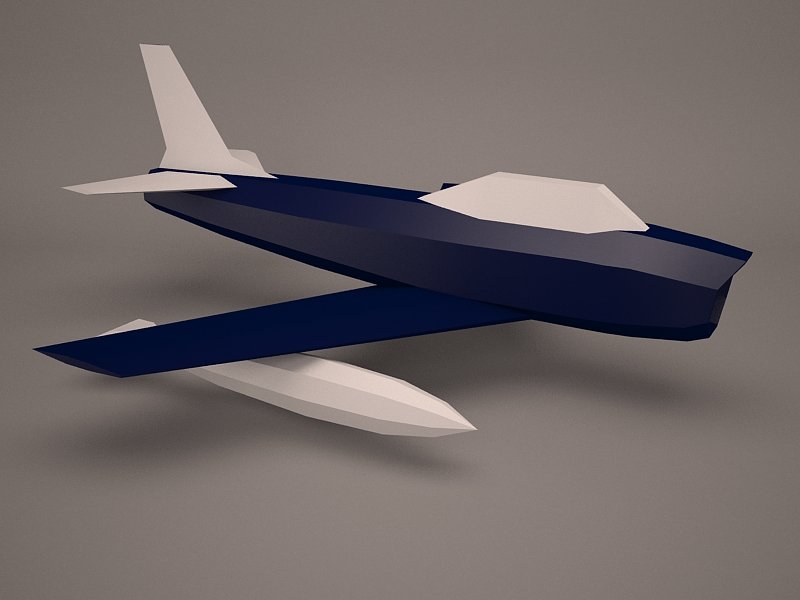 3D Military Aircraft  model