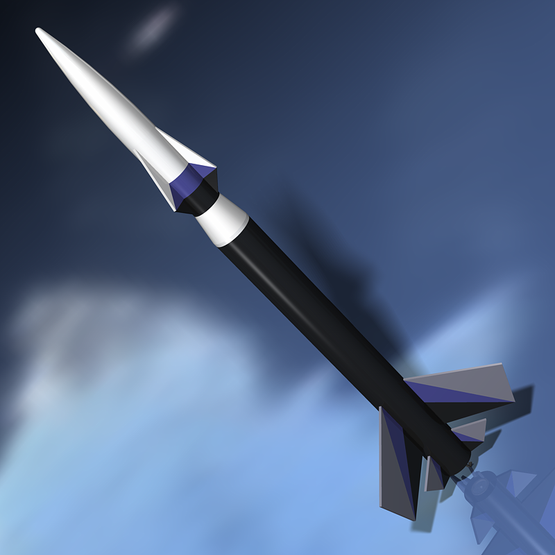Model Rocket 3D model