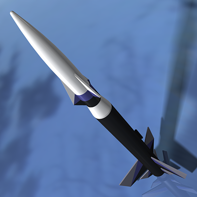 3D Model Rocket model