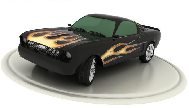 Mustang 3D model