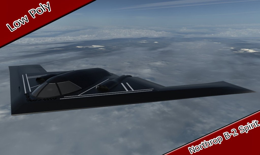 Northrop B-2 Spirit 3D model