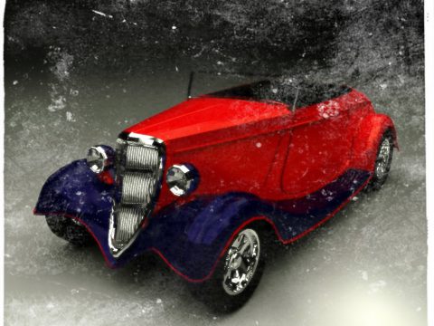 Old car 3D model