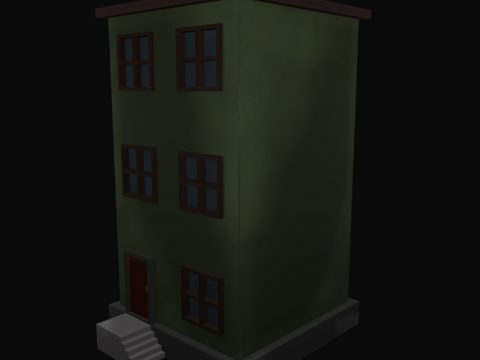3D Old house model