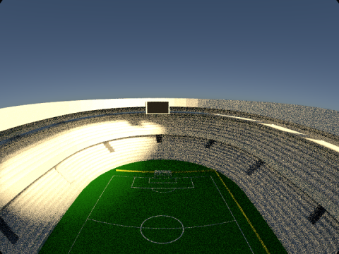 Playground stadium 3D model