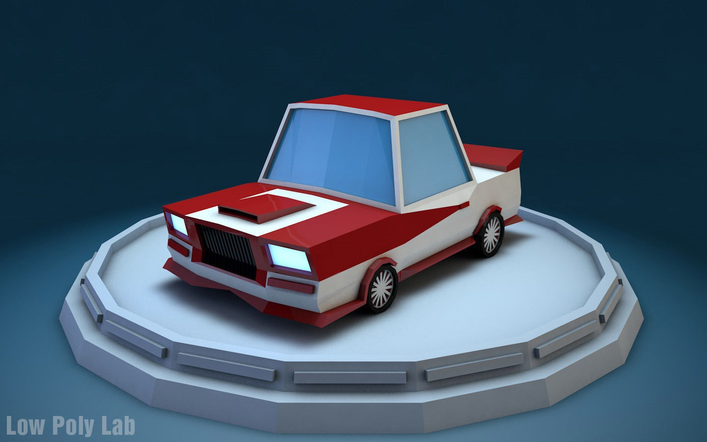 Racing Car 3D model