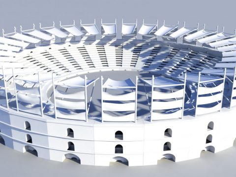 Rome Gladiator Arena 3D model