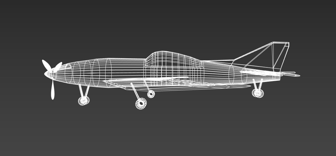 Rotorwing 3D model