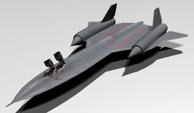 SR-71 Blackbird  3D model