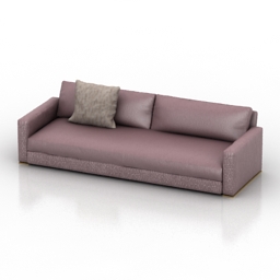 Sofa Cassandra Rugiano 3d model download