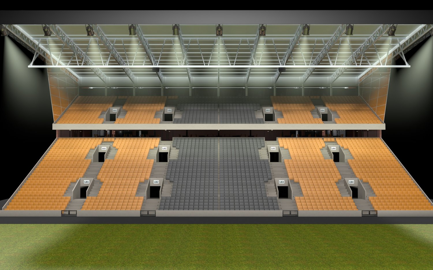 Sports Stadium 3D model