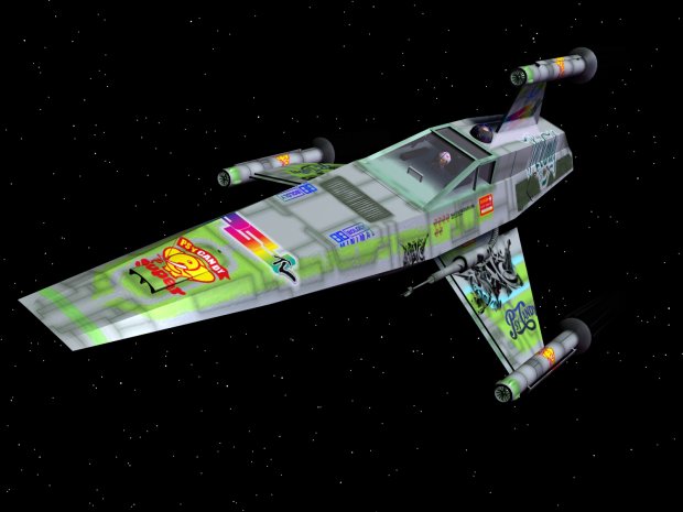 Star Wars T-Wing Starfighter 3D model