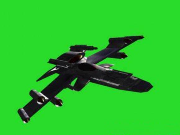 Star-fighter 3D model
