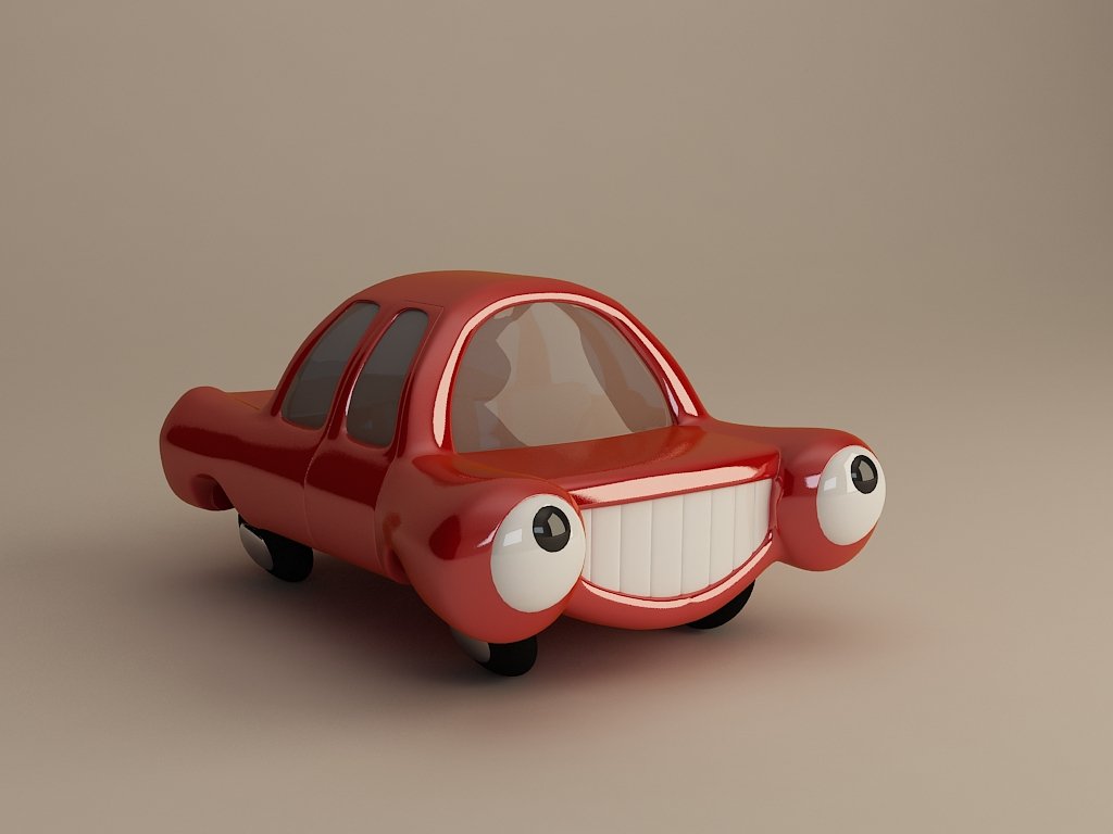 3D Toy car model
