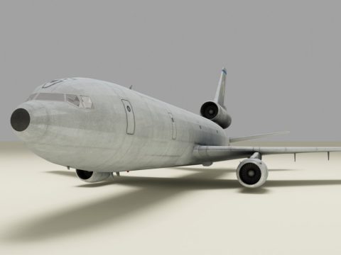 Transport airplane