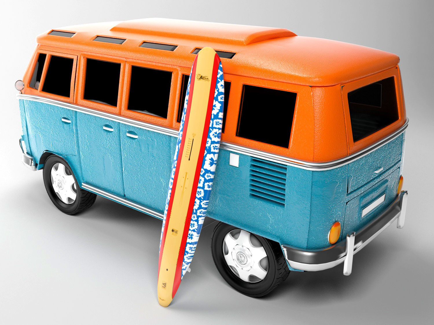 VW Bus 3D model