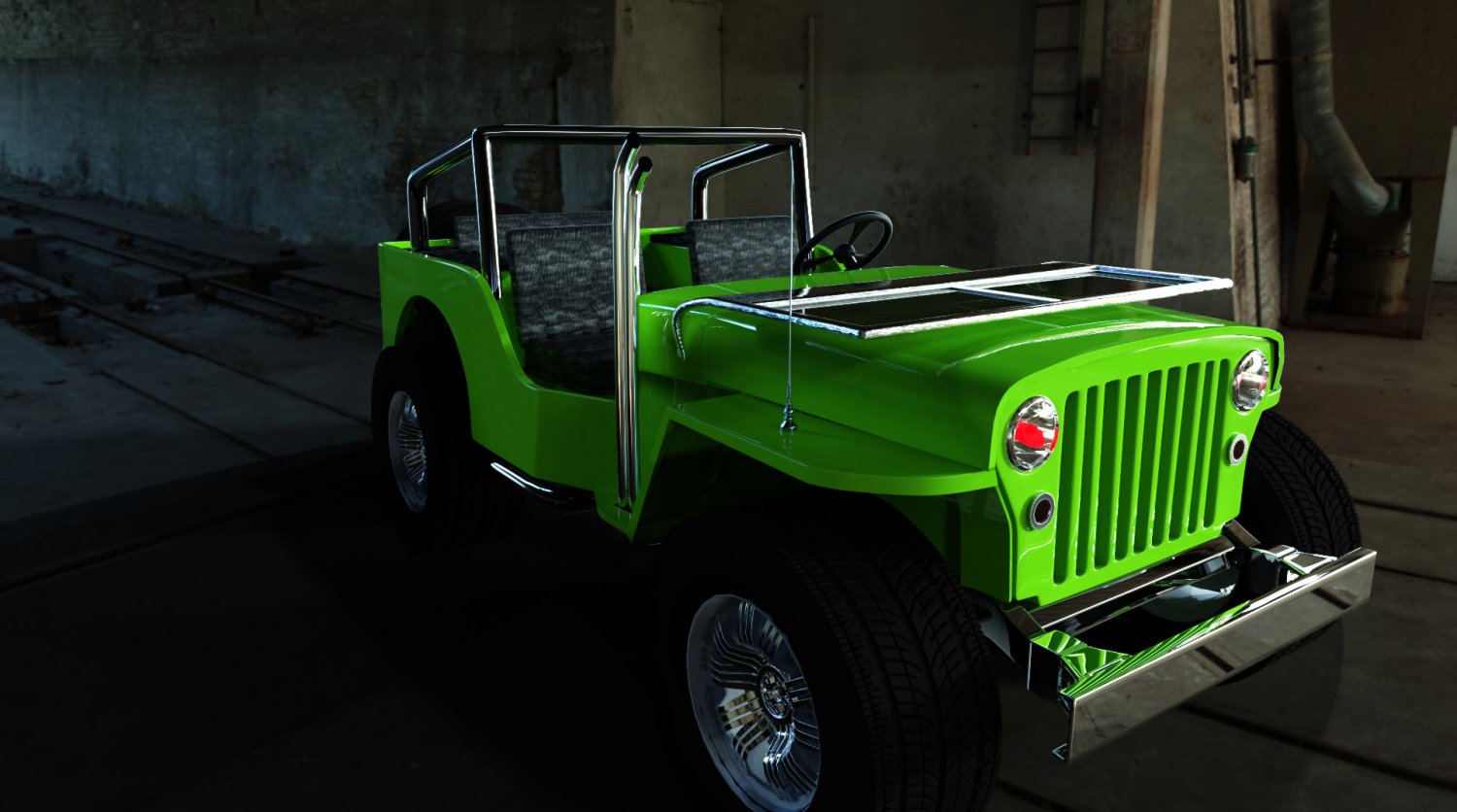 Willy Jeep 3D model