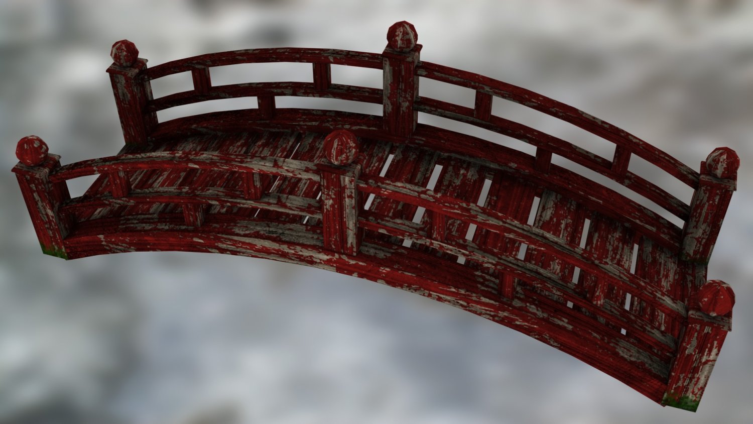 Wooden bridge