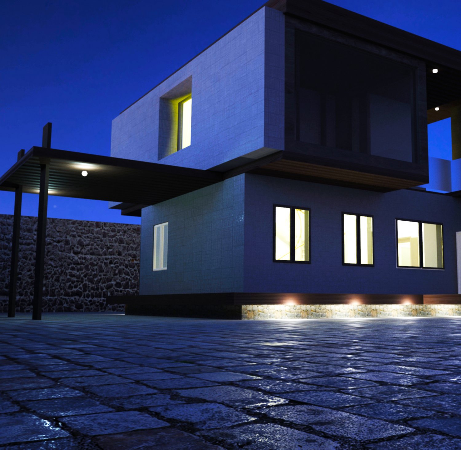 3D ZA House model