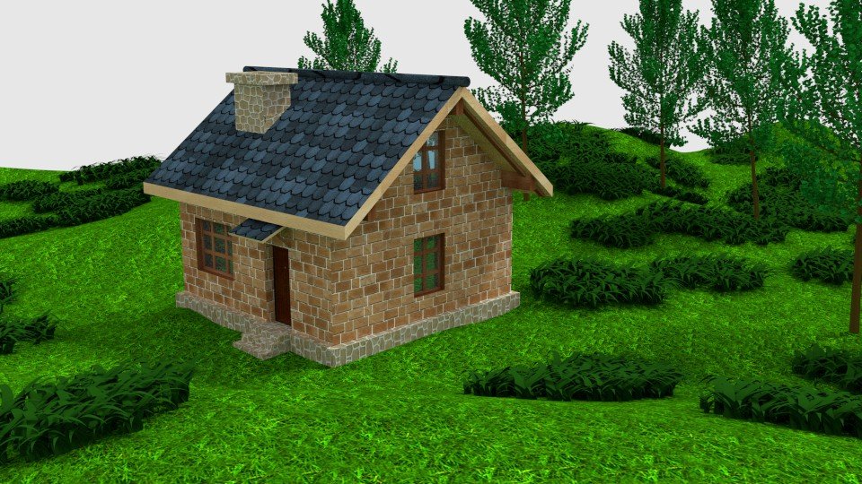 3D House model