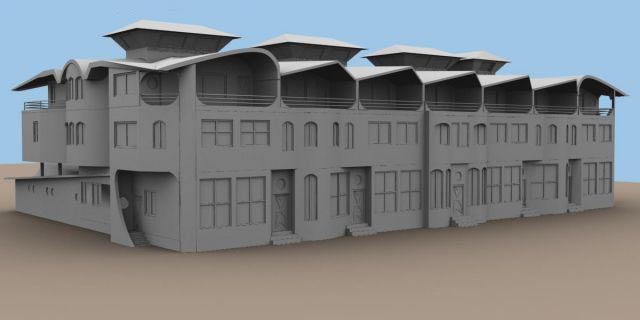 7 sister villa 3D model