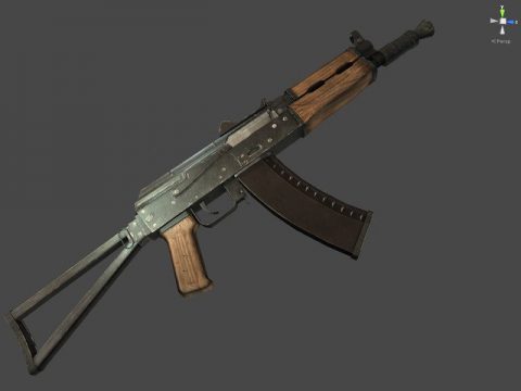 AK-74 3D model