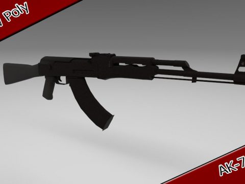AK74 3D model