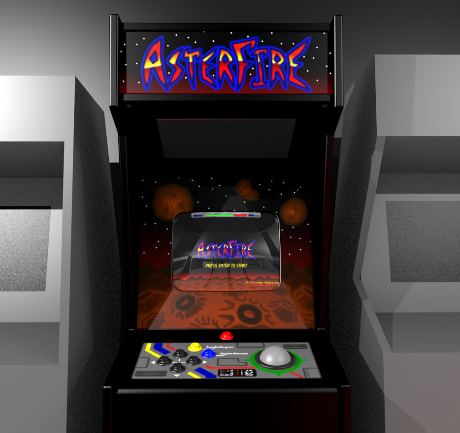 Arcade Cabinet AsterFire
