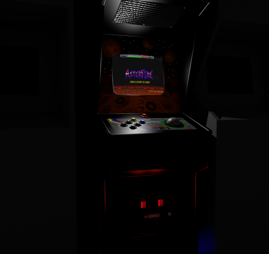 Arcade Cabinet AsterFire