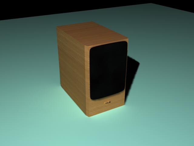 Audio SVEN 3D model