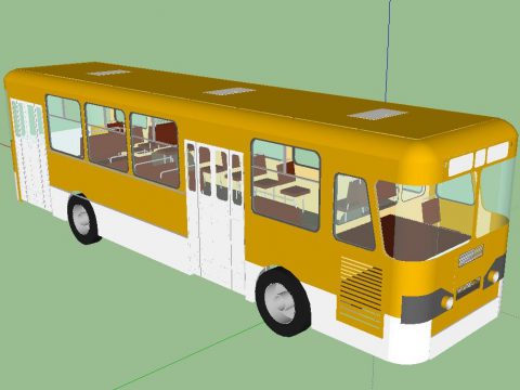 Autobus liaz677 3D model